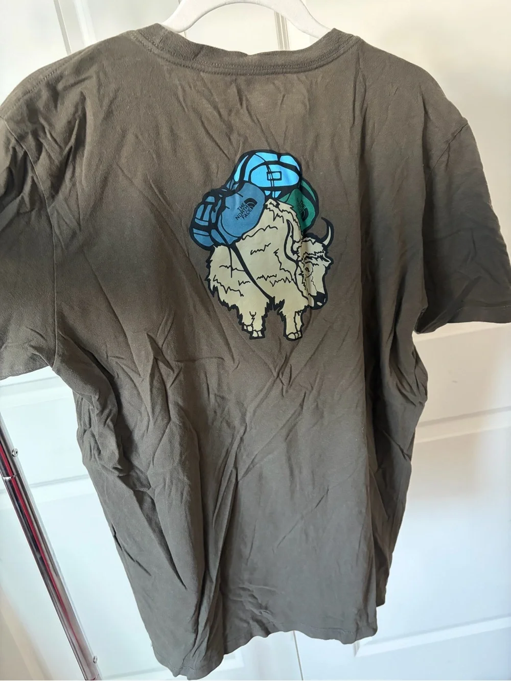 The North Face Olive Short-Sleeve Logo Tee